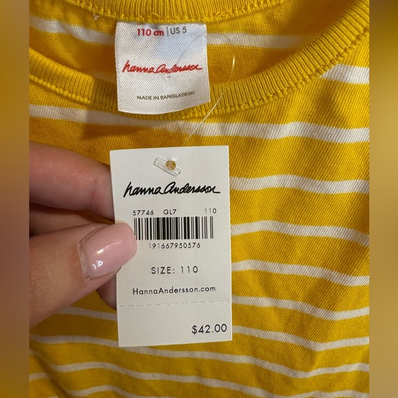 NWT Hanna Andersson Size 5 Floral Dress - Picture 4 of 4